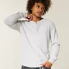 Henley térmico descontraído