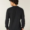Henley térmico descontraído