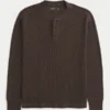 Henley térmico descontraído
