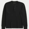 Henley térmico descontraído
