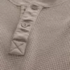 Henley térmico descontraído