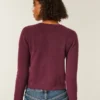 Hollister Casaco com bolsos e laço