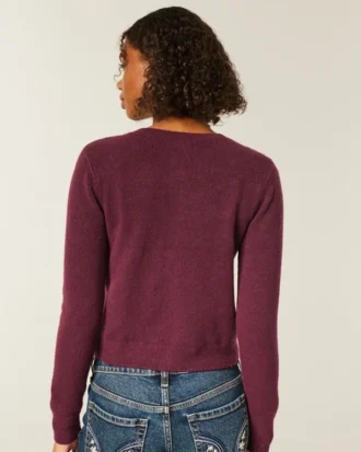Hollister Casaco com bolsos e laço