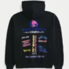 Hollister x Taco Bell Casaco com capuz e estampado largo