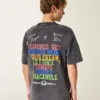 Hollister x Taco Bell T-shirt gráfica larga e pesada