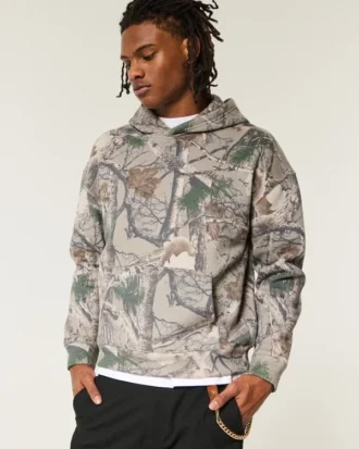 Hoodie Boxy Camo