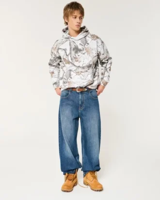 Hoodie Boxy Camo