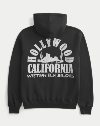 Hoodie com estampa Boxy Hollywood