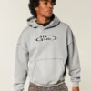 Hoodie com estampa Boxy No Fear