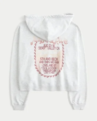 Hoodie com estampa Easy Palm Drive