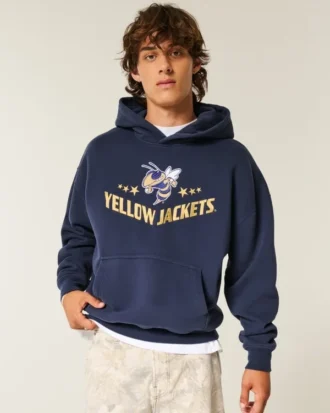 Hoodie com estampa Georgia Tech Yellow Jackets