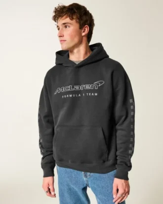 Hoodie com estampa McLaren