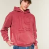 Hoodie com estampa numérica
