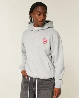 Hoodie com estampa quadrada do Arsenal FC