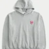 Hoodie com estampa quadrada do Arsenal FC