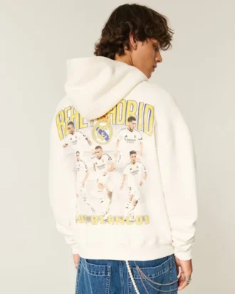 Hoodie com gráfico do Real Madrid CF