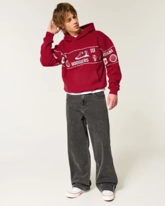 Hoodie com gráfico Indiana University Hoosiers