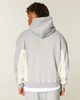 Hoodie com logótipo quadrado