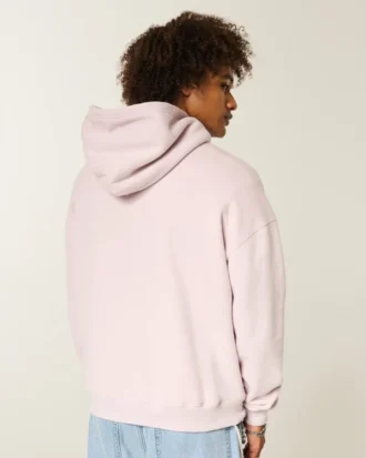 Hoodie com logótipo quadrado