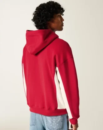 Hoodie com logótipo quadrado