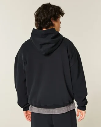 Hoodie com logótipo quadrado