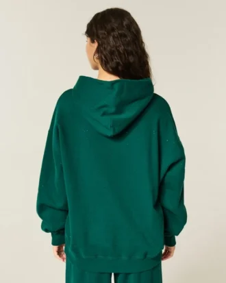 Hoodie oversized brilhante