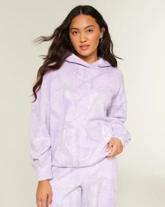 Hoodie Oversized Camo