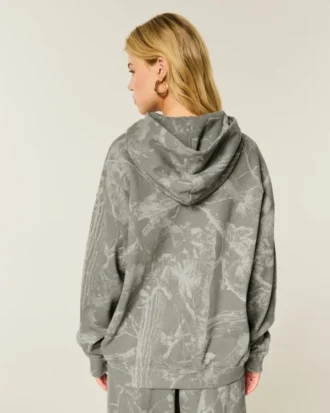 Hoodie Oversized Camo