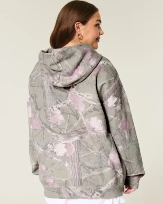 Hoodie Oversized Camo