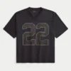 Jersey com padrão baggy