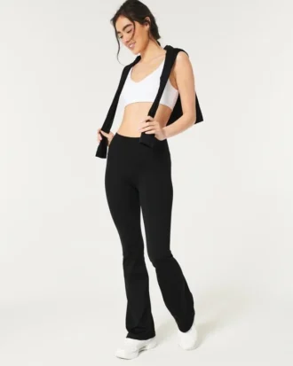 Leggings Gilly Hicks Active Recharge de cintura alta e bainha larga