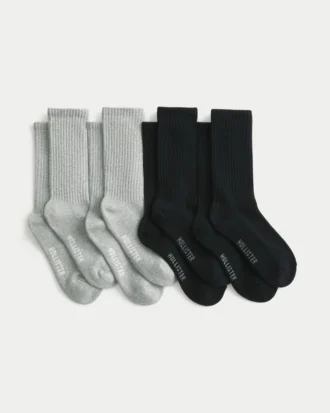 Meias curtas, 4 pares
