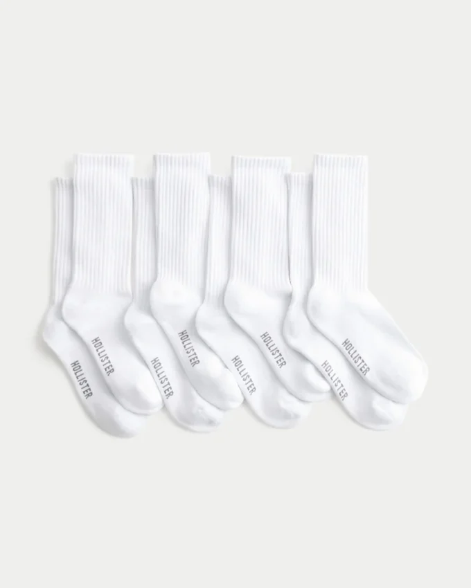 Meias curtas, 4 pares