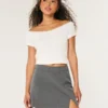 Mini-saia-calça A-Line