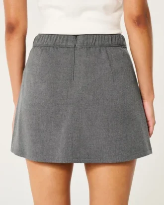Mini-saia-calça A-Line