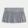 Mini-saia-calça de malha dobrável