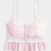 Mini top curto com franjas