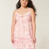 Mini vestido babydoll