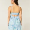 Mini vestido babydoll
