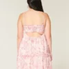 Mini vestido babydoll
