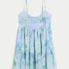 Mini vestido babydoll