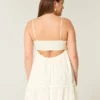 Mini vestido babydoll