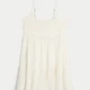 Mini vestido babydoll