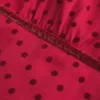 Mini vestido babydoll em chiffon