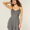 Mini vestido bordado