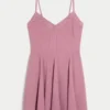 Mini vestido bordado