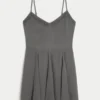 Mini vestido bordado