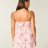 Mini vestido bordado
