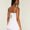 Mini vestido com botões