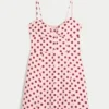 Mini vestido com botões Mini vestido com botões